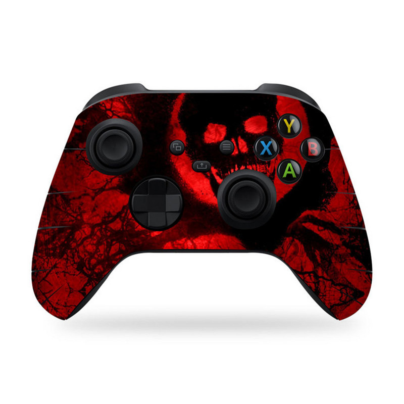 Ādas uzlīme Xbox Series X/S spēļu kontrollerim Kursorsvira Putekļu necaurlaidīgas aizsarguzlīmes Vinila pretslīdes ādas uzlīmes piederumi