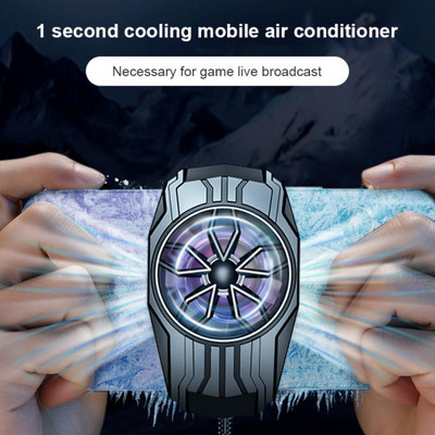 Ventilator de răcire universal pentru telefon mobil de mare viteză Radiator Usb Mini telefon mobil Radiator de căldură rece pentru răcitor de jocuri pentru telefonul mobil