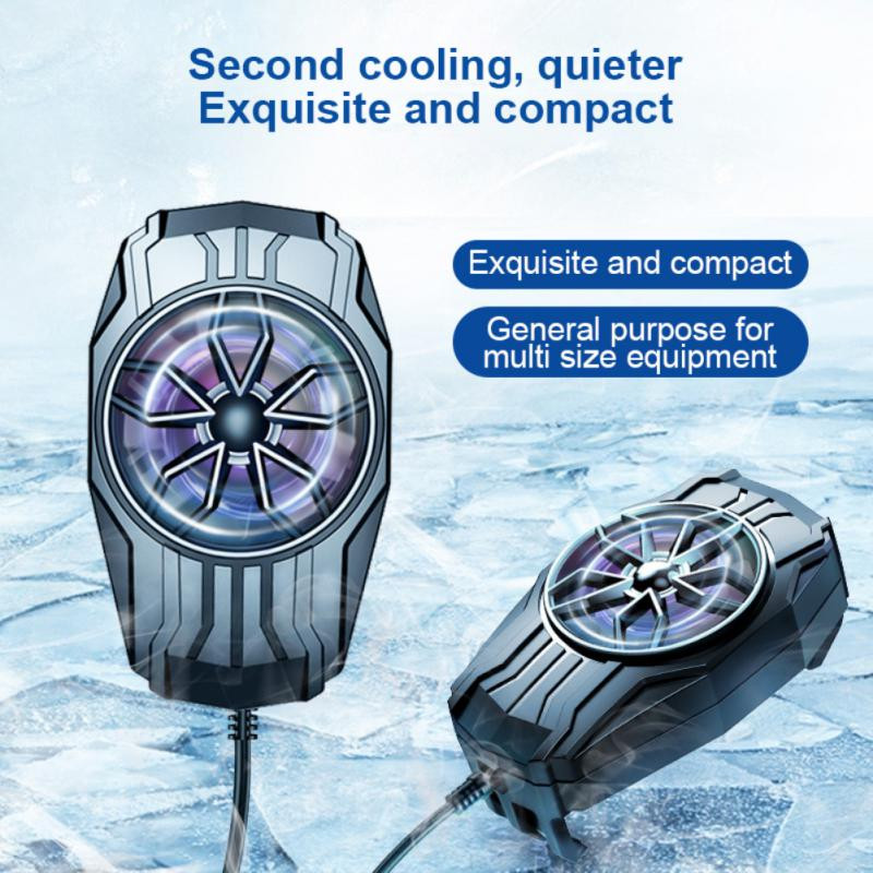 Ventilator de răcire universal pentru telefon mobil de mare viteză Radiator Usb Mini telefon mobil Radiator de căldură rece pentru răcitor de jocuri pentru telefonul mobil