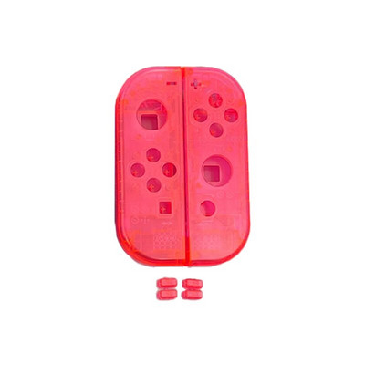 Nomaiņai caurspīdīga caurspīdīga apvalka vāka SL SR pogas Nintendo Switch NS Joy Con kontrolierim