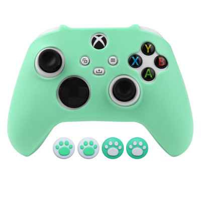 Mīksts aizsargājošs silikona vāciņš priekš PS4/PS5/Xbox One S/Series XS Controller Skin Joystick Video Gamepad korpusa piederumi