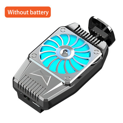 H15 Universāls mini mobilais tālrunis dzesēšanas ventilators Radiators Gaisa dzesētājs Cool Gadgets Dzesētāji Pārnēsājams gaisa kondicionieris priekš iPhone/Xiaomi