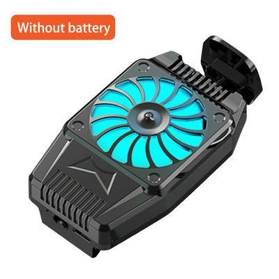 H15 Universāls mini mobilais tālrunis dzesēšanas ventilators Radiators Gaisa dzesētājs Cool Gadgets Dzesētāji Pārnēsājams gaisa kondicionieris priekš iPhone/Xiaomi