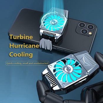 Παιχνίδι Mini Ψύξη κινητού τηλεφώνου USB Game Cooling Fan Radiator for Gamepad Turbo Hurricane Cool Heat Sink