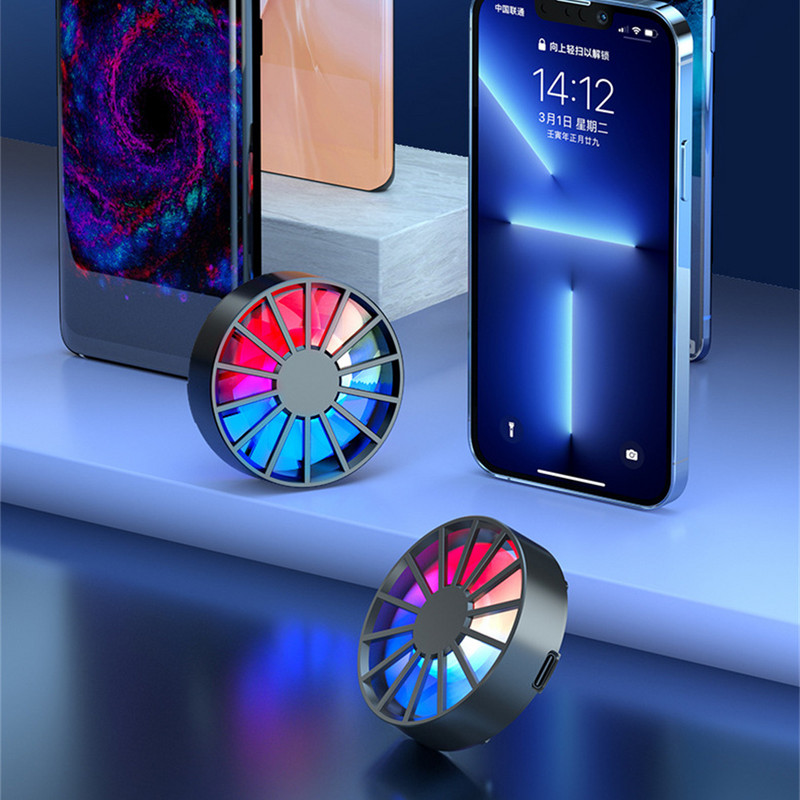Jauns pusvadītāju saldēšanas magnētiskais mobilā tālruņa radiators rokas magnētiskais mobilā tālruņa radiators universālā dzesēšana