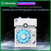 RYRA Mobilais telefons gaisa kondicionētājs radiators S5 pusvadītāju saldēšanas frekvences pārveidošana izslēgta spēle dzīvā dzesēšanas iekārta