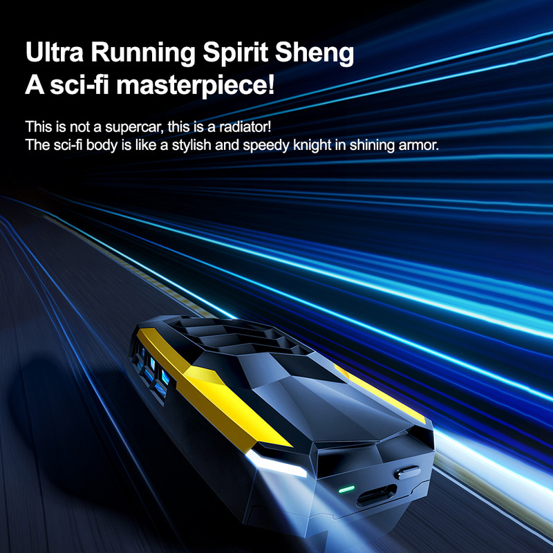 Mobilā tālruņa dzesētājs ātras dzesēšanas dzesētājs TEC pusvadītāju dzesēšanas dzesēšanas ierīcei iPhone Xiaomi Samsung mobilā tālruņa radiatoram