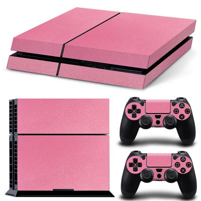Zlatna kožna naljepnica za playstation 4 PVC vinil zaštitni poklopac Naljepnice za ps4 konzolu i naljepnica za kontroler za ps4 skin