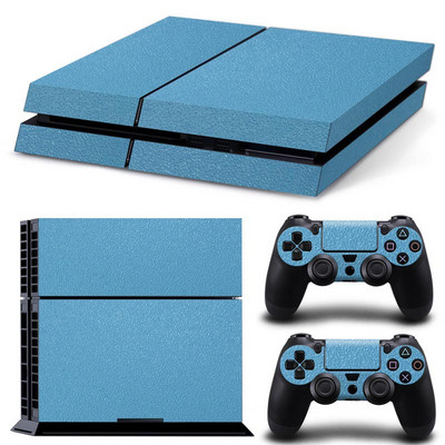Zlatna kožna naljepnica za playstation 4 PVC vinil zaštitni poklopac Naljepnice za ps4 konzolu i naljepnica za kontroler za ps4 skin