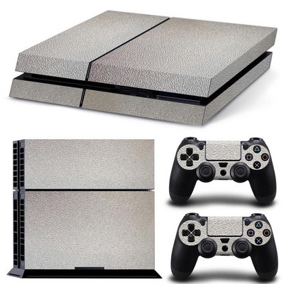 Zlatna kožna naljepnica za playstation 4 PVC vinil zaštitni poklopac Naljepnice za ps4 konzolu i naljepnica za kontroler za ps4 skin