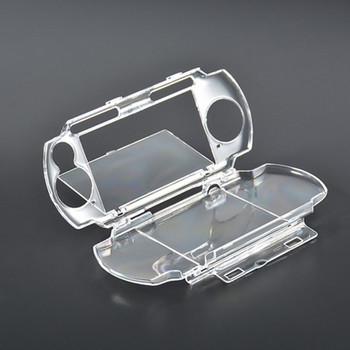Прозрачен корпус за PSP 2000 3000 Прозрачен твърд калъф за носене Snap-in Crystal Protector Case Форми за Sony Playstation Ново