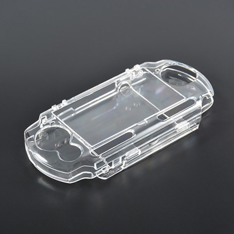 Prozirno kućište za PSP 2000 3000 Prozirna tvrda torbica za nošenje Snap-in Crystal Protector Case Kalupi za Sony Playstation Novo