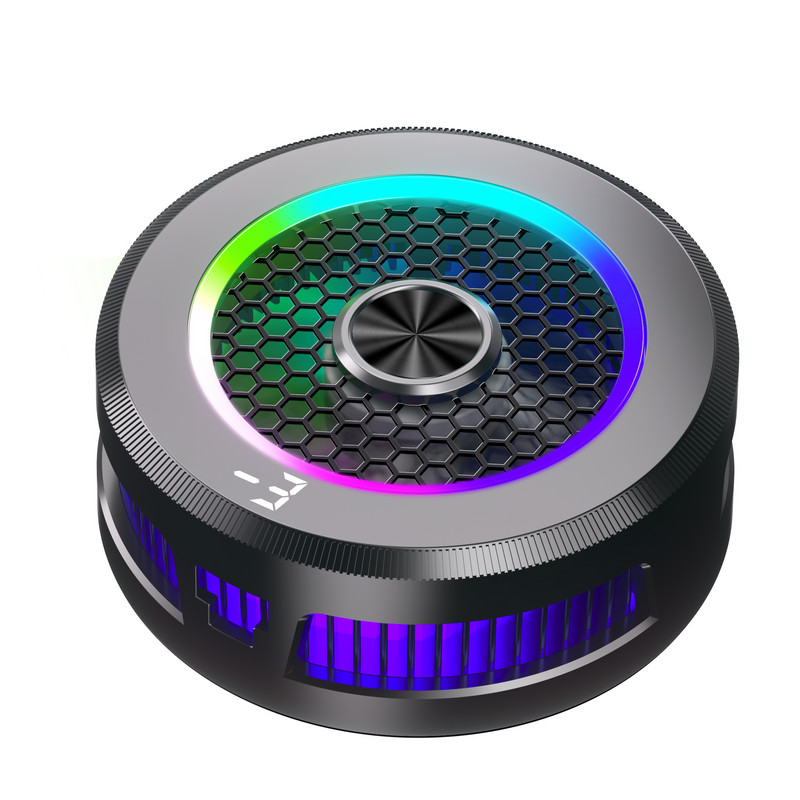 15W de mare putere AL19 Semiconductor Răcire Telefon Radiator Radiator Îngheț Rece LED Colorat Afișaj Temperatură cu zgomot redus