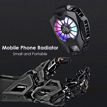 Мобилен телефон за игри Охладител Преносим вентилатор за охлаждане Геймпад Радиатор Радиатор за iPhone HUAWEI Телефон