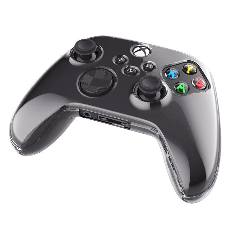 Carcasă rigidă de protecție pentru gamepad din cristal transparent, carcasă pentru mâner pentru controler de jocuri pentru accesorii de jocuri Xbox Series X