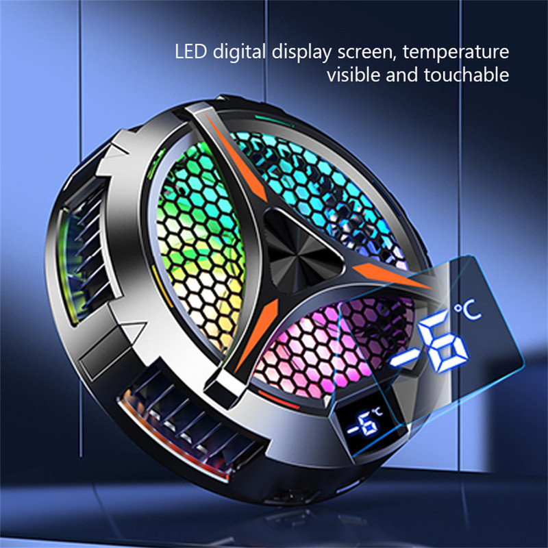 X42 Univerzalni hladnjak za mobilne telefone Prilagođeno RGB osvjetljenje Poluvodički hladnjak Rashladni ventilator za pametne telefone Tablete