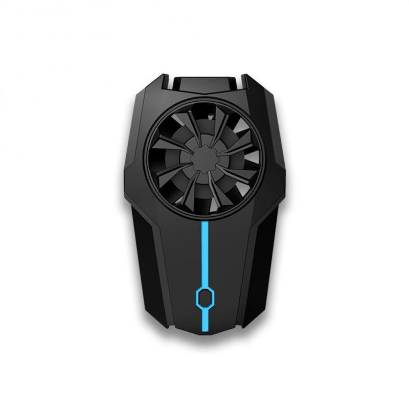 RYRA bezvadu ar gaisa dzesēšanu mobilā telefona dzesētāja radiators uzspiežams ātrs kluss ventilators mobilā tālruņa dzesēšana Atpakaļ Clip Tālruņa radiators