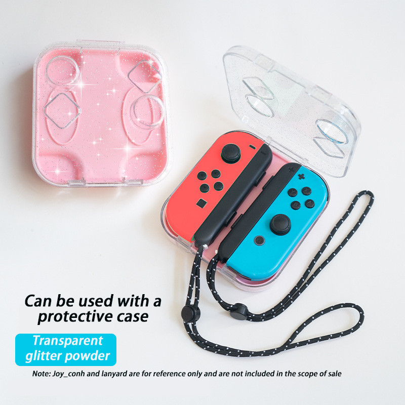 Lüliti joy_con jaoks saab vasaku ja parema käepideme kaitseümbrise varustada OELD jaoks sobiva PC läbipaistva kristallkorpusega