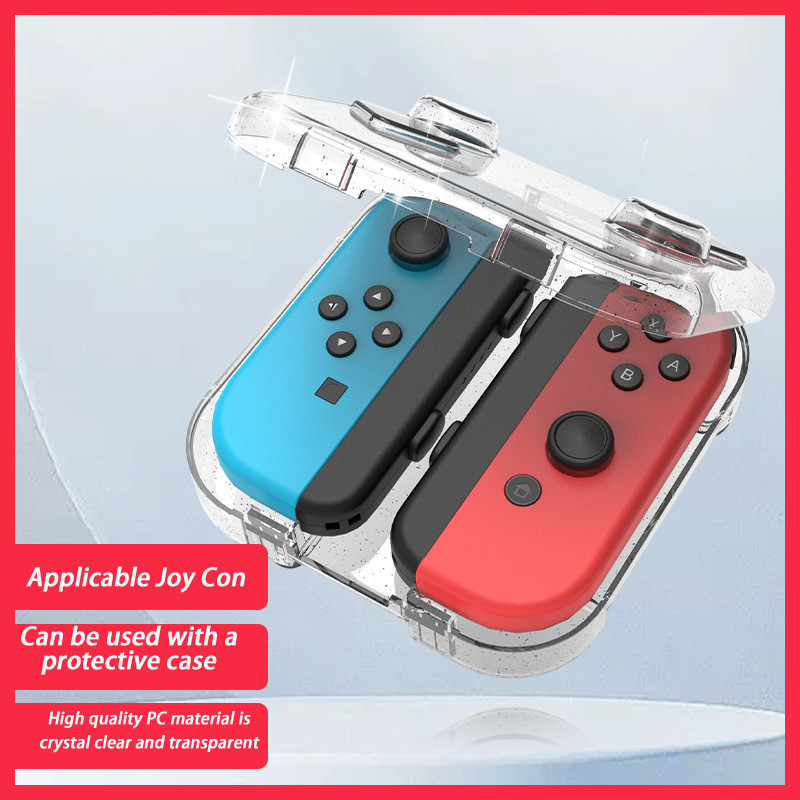 Lüliti joy_con jaoks saab vasaku ja parema käepideme kaitseümbrise varustada OELD jaoks sobiva PC läbipaistva kristallkorpusega