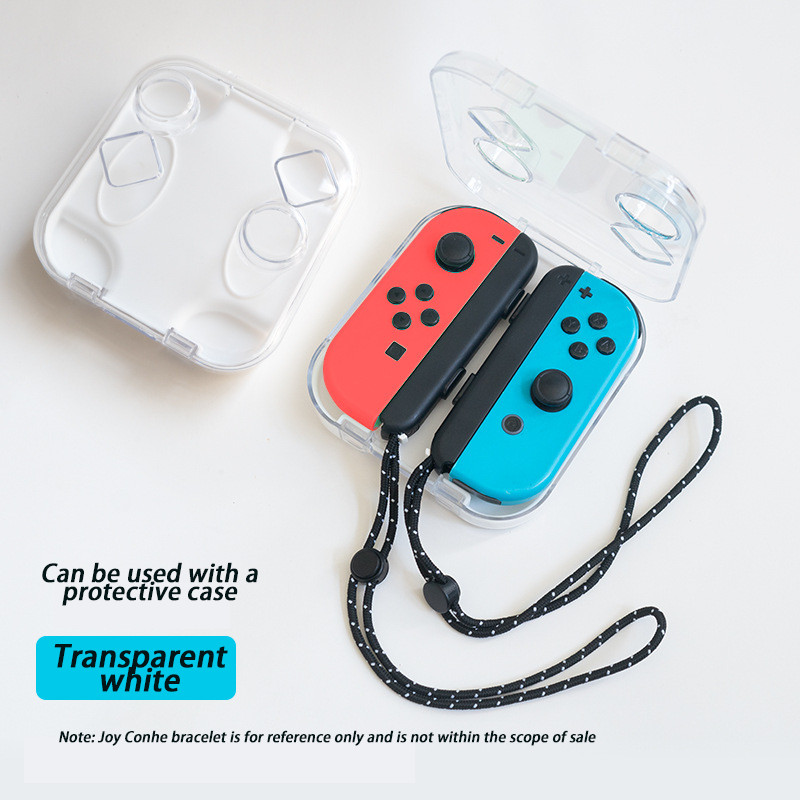 Lüliti joy_con jaoks saab vasaku ja parema käepideme kaitseümbrise varustada OELD jaoks sobiva PC läbipaistva kristallkorpusega