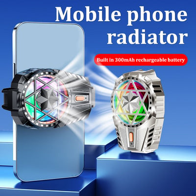 Állítható mobiltelefon-hűtő Hordozható mobiltelefon-radiátor Telefon hűtőventillátor Hőelvezetés Hűtő Telefon hőmérséklet