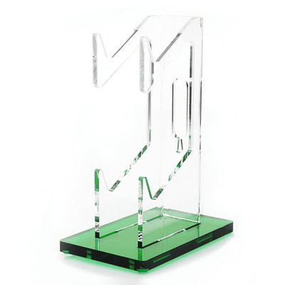 Akrila spēļu paneļa displeja statīvs divu kontrolieru turētājs Switch Pro/PS5/PS4/Xbox sērijas spēļu roktura atbalsta kursorsviras kronšteinam