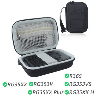 Tvrda torbica za RG35XX seriju/RG353V/RG353VS/R36S/RG405V ručnu igraću konzolu, organizator, torbica, zaštitni dodaci
