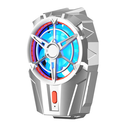 Universāls mini mobilā tālruņa dzesēšanas ventilatora radiators Turbo Hurricane Game Cooler Mobilā tālruņa vēsa siltuma izlietne iPhone-Samsung-Xiaomi