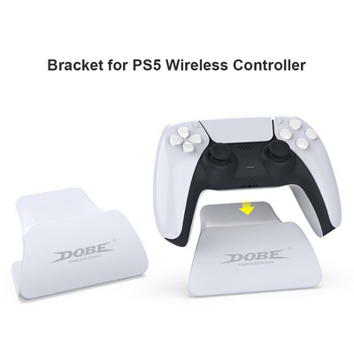 Mängupuldi ekraanialus Stabiilne alus PlayStation 5 juhtmevaba mängukontrolleri hoidiku jaoks lauaarvuti alus PS5 mängutarvikute jaoks