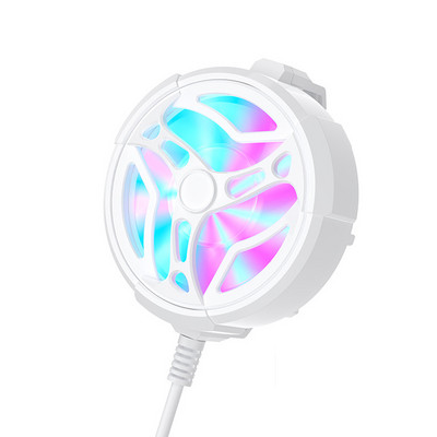 1 TK UUSIM USB Õhkjahutusega mobiiltelefonid Radiaator Tagumine klamber Üldine Laadimine Väike ventilaator Gift Pubg Sobib kõikidele mobiiltelefonidele