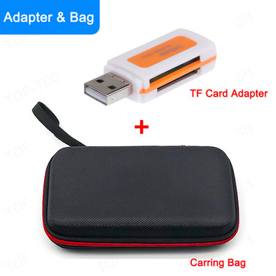 R36S futrāļa glabāšanas somas maisiņš priekš RG350 retro spēļu konsoles aizsargājoša rāvējslēdzēja soma