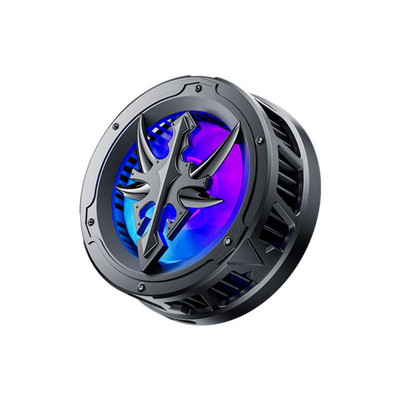 Magnētiskais mobilā tālruņa gaisa dzesēšanas radiators spēlēm PUBG zema trokšņa ātras siltuma izkliedes dzesēšanas ventilatora dzesētājs priekš