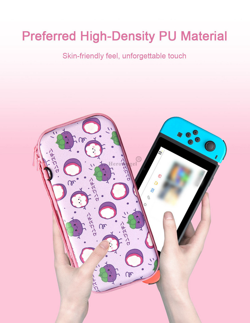 Nintendo Switch/Lite konsoles glabāšanas somas aizsargapvalks cietā korpusa vāciņš Nintendo slēdža pārnēsāšanas somai, spēļu aksesuārs