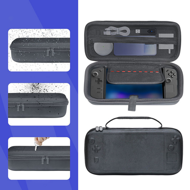 Legion Go uzglabāšanas somai Profesionāls ciets EVA aizsargpārklājs Triecienizturīgs ceļojumu soma Lenovo Legion Go aksesuāram