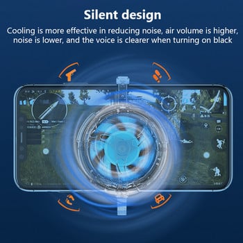 Ψύξη τηλεφώνου Mini Ταμπλέτα κινητού τηλεφώνου Cool Heat Sink Cooler Cooler Cooler για iPhone Samsung Xiaomi Gaming Cooler Mobile Phone Radiator