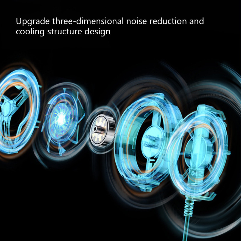 Răcitor de telefon Mini tabletă pentru telefon mobil Ventilator de răcire radiator radiator pentru iPhone Samsung Xiaomi Răcitor de jocuri Radiator pentru telefon mobil