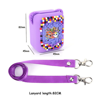 Tvrda torbica kompatibilna za Bitzee interaktivnu igračku Digital Pet EVA Shell Electronic Pet Machine Torba za Virtual Pet Game Machine