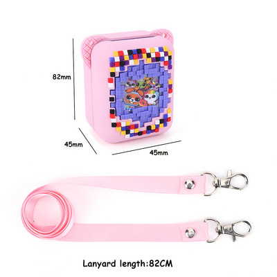 Tvrda torbica kompatibilna za Bitzee interaktivnu igračku Digital Pet EVA Shell Electronic Pet Machine Torba za Virtual Pet Game Machine