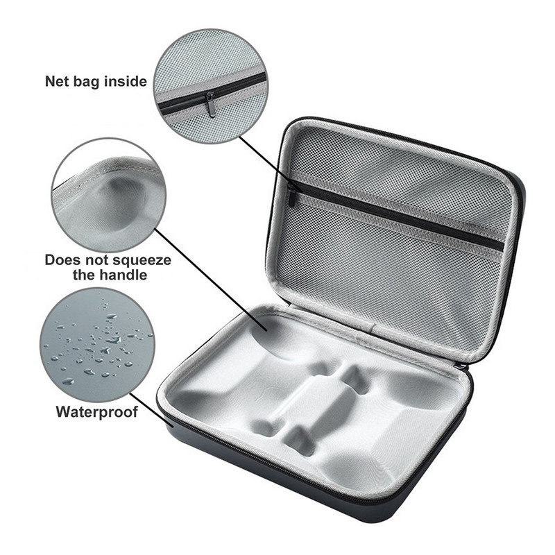 PS5/PS4 kahe kontrolleriga kandekoti jaoks EVA hoiukott PS5 DualSense PS4 DualShock mängupuldi põrutuskindel kaitsekate