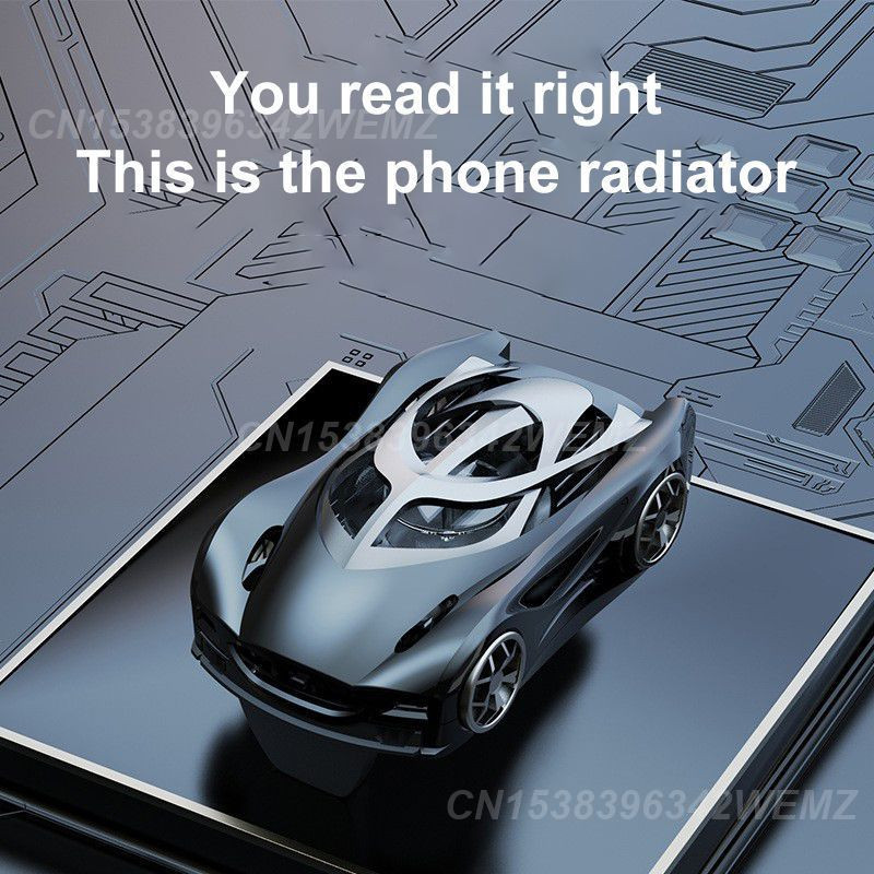 Mobilā tālruņa dzesēšanas ventilators Īpaši kluss E-sports Mobilo tālruņu aksesuāri Mobilais tālrunis Cool Heat Sink Obile Phone Cooler Portable