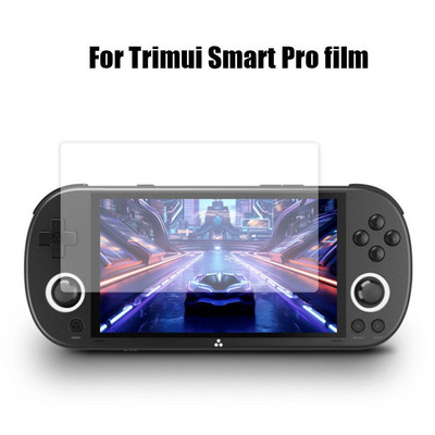 Trimui Smart Pro ekraanikaitse HD pehme PET kaitsekile jaoks, tolmu- ja kriimustuskindel käepide, ekraani osad.