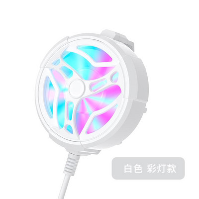 Universāls RGB Mini tālruņa dzesēšanas ventilators USB radiatora Turbo Hurricane spēļu dzesētājs Redmi Nova