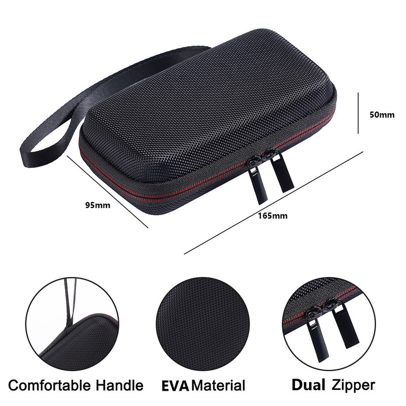 RG35XX H/RG353M spēļu konsoles uzglabāšanas soma EVA cieta triecienizturīga aizsargsomiņa pārnēsāšanas soma Mini somiņa spēļu piederumi