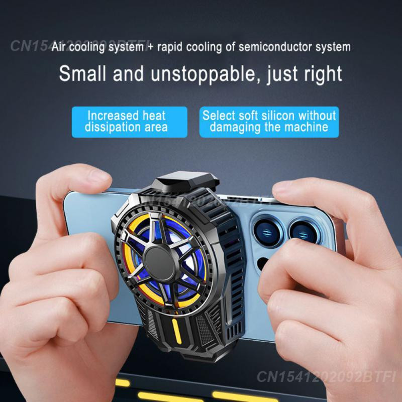 Mobiiltelefoni jahutusartefakt 4,5–6-tollise mobiiltelefoni jaoks kaasaskantava mobiiltelefoni jahutusradiaatori telefoni jahutusventilaatori radiaator alumiiniumist