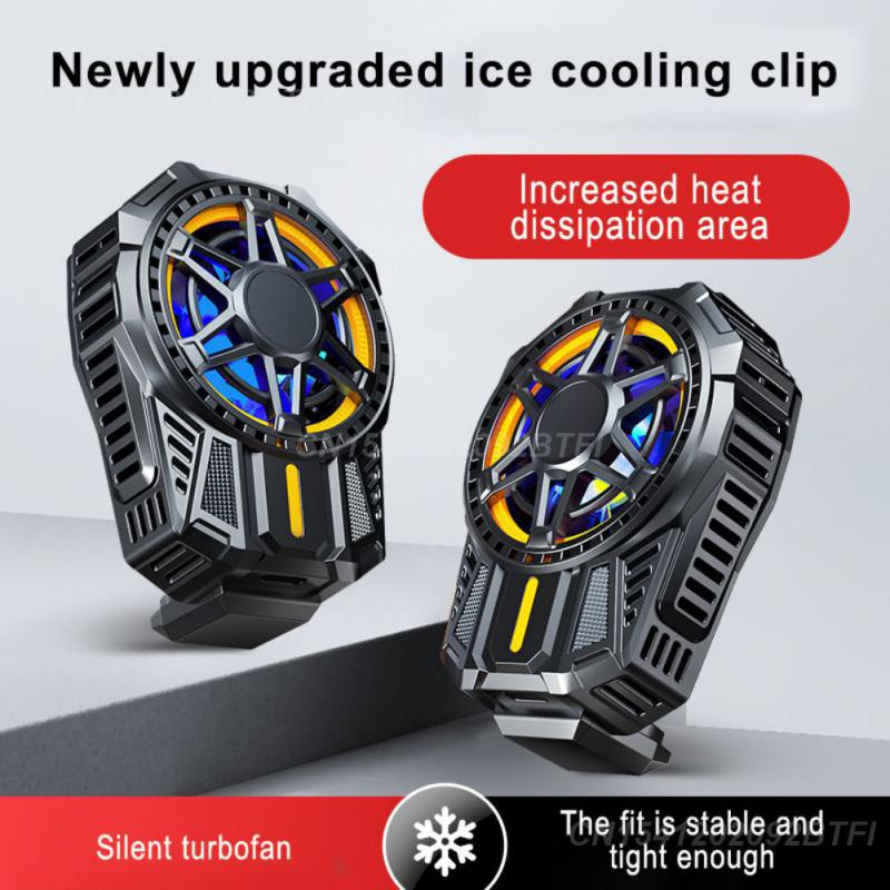 Mobiiltelefoni jahutusartefakt 4,5–6-tollise mobiiltelefoni jaoks kaasaskantava mobiiltelefoni jahutusradiaatori telefoni jahutusventilaatori radiaator alumiiniumist