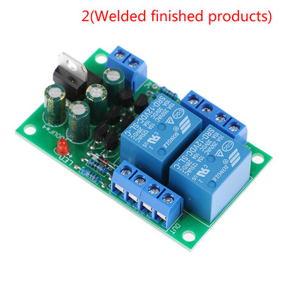 Jauns audio skaļruņu aizsardzības plates sāknēšanas aizkaves līdzstrāvas aizsardzības komplekts DIY Double Channel