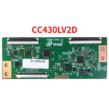 Πρόσφατα αναβαθμισμένη πλακέτα LCD TV Logic CC430LV2D/CC430LV1D 2K Μετρά το σημείο.