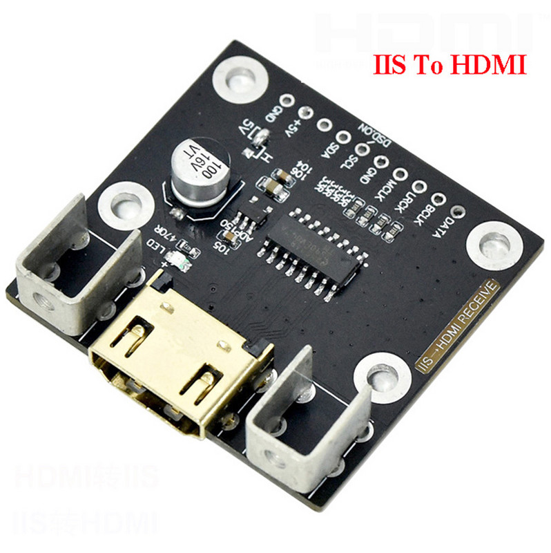Receptor HDMI la I2S IIS la HDMI Placă de conversie a semnalului de transmisie Decodor DAC
