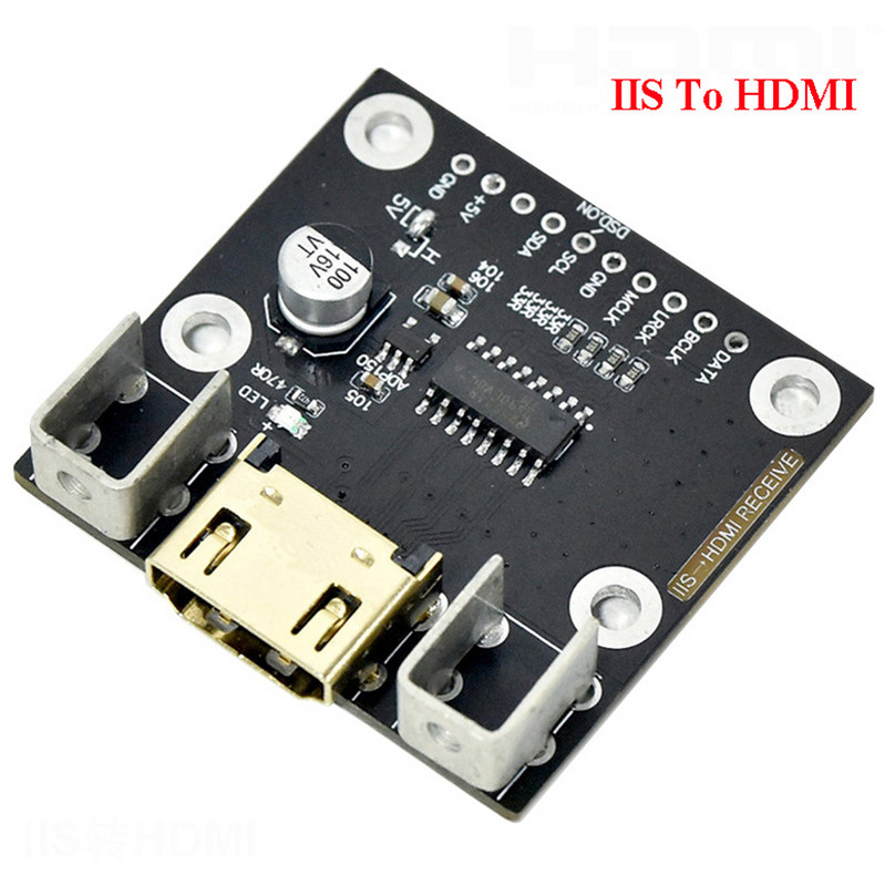 Receptor HDMI la I2S IIS la HDMI Placă de conversie a semnalului de transmisie Decodor DAC