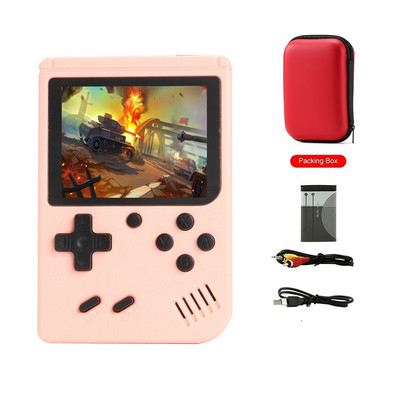 Retro ručni igrač sa zaštitom za torbu Konzola za video igre TV AV izlaz Mini prijenosna 8-bitna igraća konzola za djecu Poklon